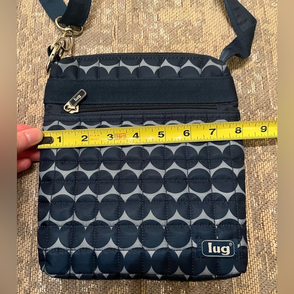 Lug blue patterned purse - Picture 5 of 6